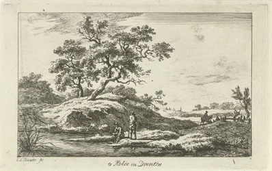 Reizigers aan de waterkant