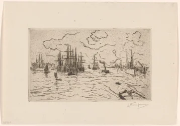Schepen op de Maas