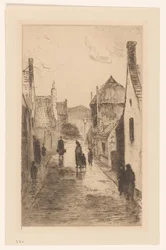 Straatgezicht in Katwijk