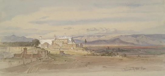 Romeins landschap met San Giovanni in Laterano
