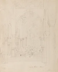 Sicilië: Cappella Palatina, Palermo, c.1850