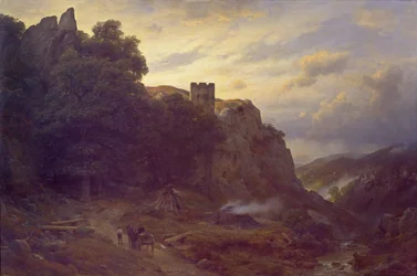 Burcht in de Eifel