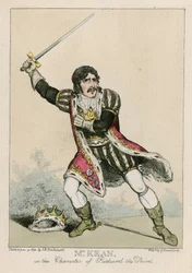 Mr. Edmund Kean in de rol van Richard de Derde