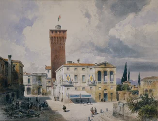 Marktplaats in Piacenza