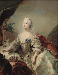 Louise van Groot-Brittannië 1724-1751, Koningin van Denemarken, 1747