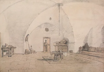 Een interieur in Tiberias