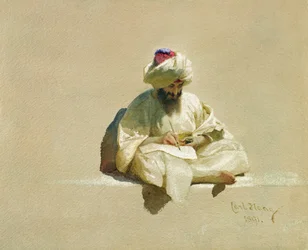 De brievenschrijfster, 1891