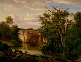 Heuvelachtig landschap