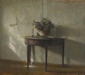 Een zonovergoten interieur