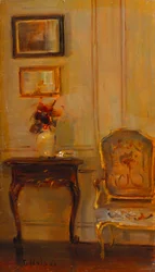 Een Woonkamer Interieur