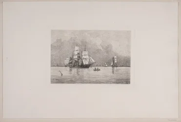 Vanuit de haven van Kopenhagen