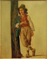 Italiaanse herdersjongen