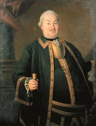 Portret van generaal Fyodor Berchman, 1762