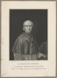 Marcin Dunin Sulgustowski (1774 Wał - 1842 Poznań) - aartsbisschop, metropoliet van Gniezno en Poznań en primaat van Polen in 1831-1842