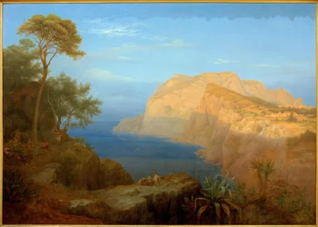 Capri bij zonsopgang