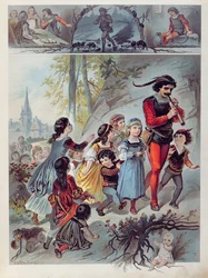 De rattenvanger van Hamelen, c.1880