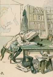 Frederik de Grote (1712-1786) als kroonprins in Kustrin