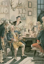 Friedrich Wilhelm I in het Tabakskollegium