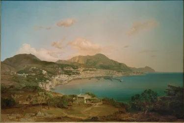 Uitzicht over Genua