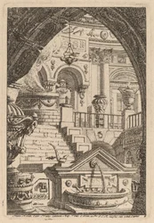 Fantasie van een Antieke Tempel