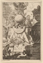 Fantasie van een Antiek Trofee voor Augustus