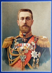 Portret van grootvorst Nikolai Nikolayevich van Rusland