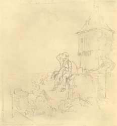 Verdachte Rook, midden-late 19e eeuw, c1924