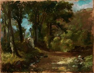 Het kruis in het bos