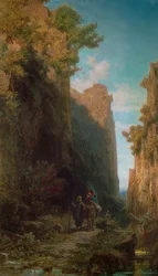 De vlucht naar Egypte. 1875/79