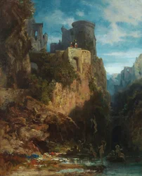 Zeemeermin Vangst, ca 1860