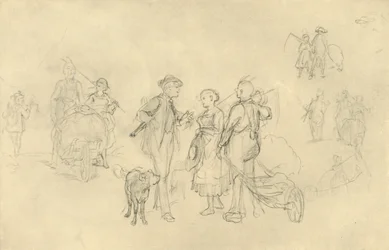 Verabredetes Rendezvous (midden-late 19e eeuw, c1924)