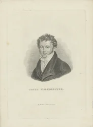Portret van de componist Friedrich Kalkbrenner 1785-1849, ca. 1821