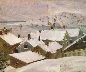 Fiskebackskil in de Winter, 1899