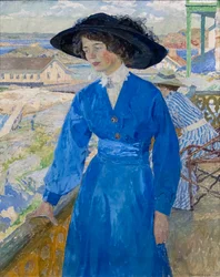 Meisje in Blauw