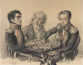 Graaf Zakhar Semjonovich Kherkheulidze 1797-1856, Baron Alexei Ivanovich Cherkasov 1799-1855