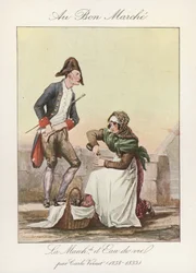 De brandewijnverkoopster