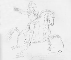 Napoleon te paard, 18e eeuw
