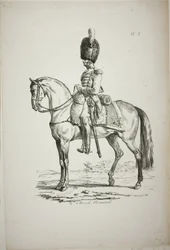 Koninklijke Wacht, Normandische Bereden Soldaat en Paard, Nr. 2