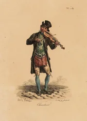 Straatzanger uit 