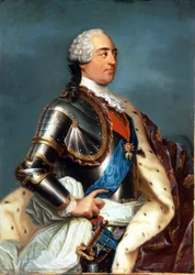 Portret van Lodewijk XV (1710 - 1774)