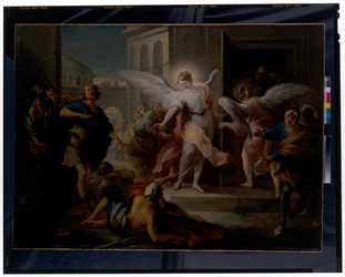 De verblinding van de inwoners van Sodom