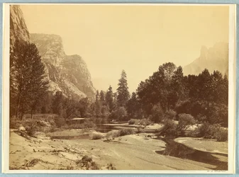 In de vallei, Yosemite