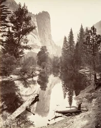 Washington Toren, Yosemite, ca. 1872, gedrukt ca. 1876