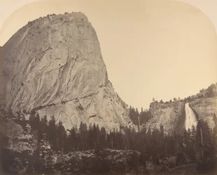Mt. Broderick en Nevada Fall, 1861, Yosemite