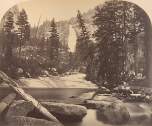 Nevada Waterval, 700 Voet, 1861