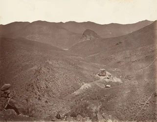 Sutro Tunnel Schacht Nr. 2, 1875