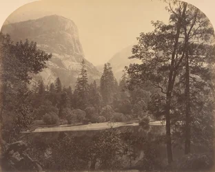 Het meer aan de voet van Half Dome, 1861