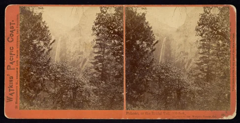 Pohono, of de Bruidssluier, 900 voet, Mariposa County, Cal