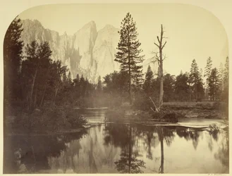 Rivierzicht - Stroomafwaarts door de vallei - Yosemite