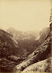 [The Domes from the Foot of the Upper Yosemite].